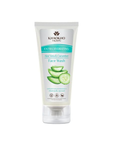 Khaokho Talaypu Aloe Vera and Cucumber Face Gel Cleanser 95g - 1