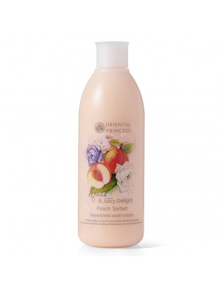 Oriental Princess Fresh & Juicy Peach Shimmering Moisturiser