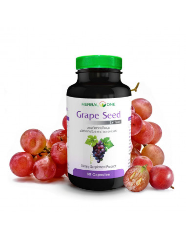 Herbal One Grape Seed 60 Capsules - 1