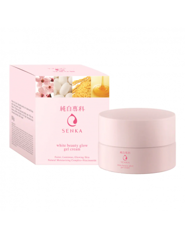 Senka White Beauty Glow Gel Cream 50g - 1
